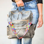 Load image into Gallery viewer, Guitar Strap Backpack Purse
