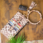 Load image into Gallery viewer, Key Ring Bangle with Wallet

