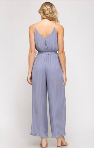 Pleated Jumpsuit