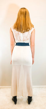 Load image into Gallery viewer, Beige Sheer Maxi
