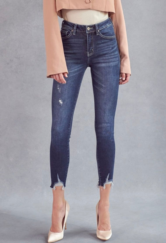 Mid Rise Denim Pant