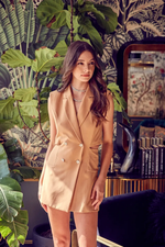 Load image into Gallery viewer, Chic Blazer Romper

