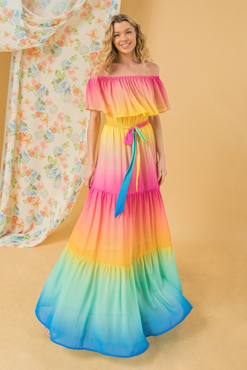 Vibrant Multicolor Maxi