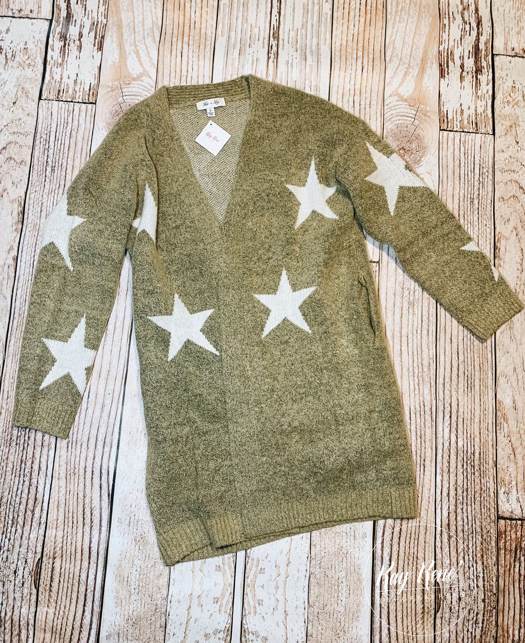 Star Knit Sweater