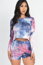 Load image into Gallery viewer, Long Sleeve Tie-dye Set
