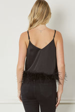 Load image into Gallery viewer, Faux Feather Tank
