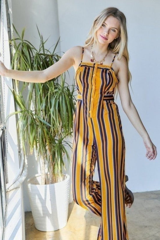 Multi-Striped Jumpsuit