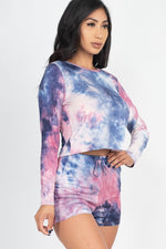 Load image into Gallery viewer, Long Sleeve Tie-dye Set
