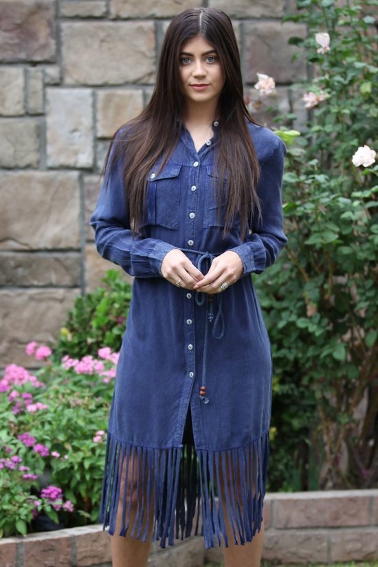 Denim Shirt Dress