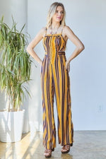 Load image into Gallery viewer, Multi-Striped Jumpsuit
