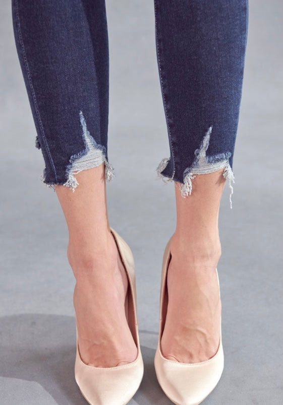 Mid Rise Denim Pant