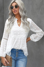 Load image into Gallery viewer, Swiss Dot Blouse
