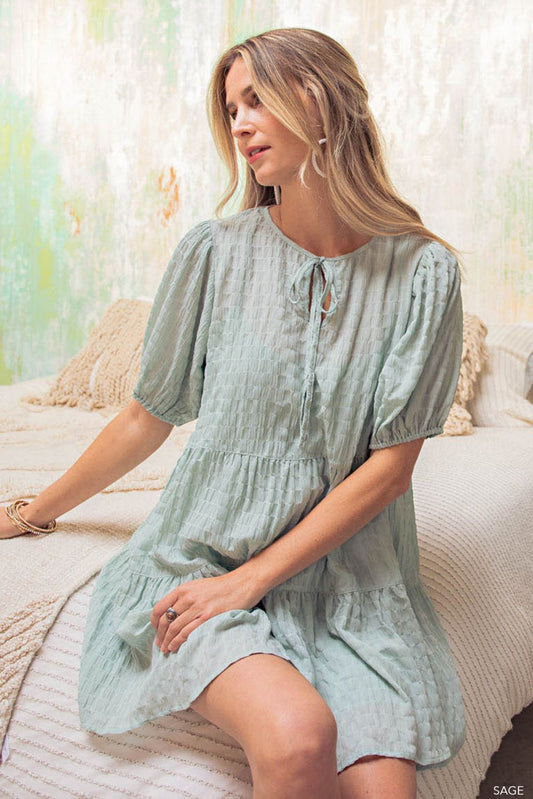 Mauve Bubble Dress