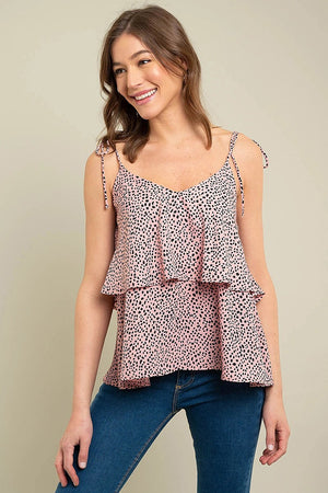 Pebble Print Top