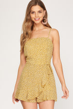 Load image into Gallery viewer, Ruffled Cami Romper
