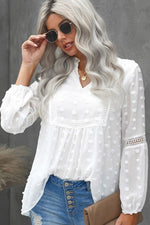 Load image into Gallery viewer, Swiss Dot Blouse
